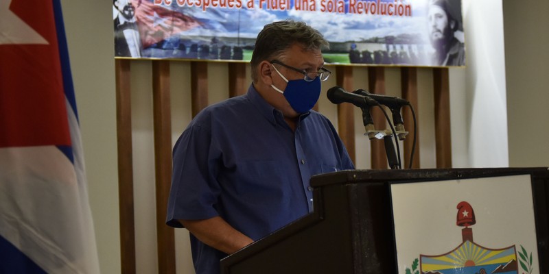 Encuentro con dirigentes provinciales y municipales - Ciego de Avila