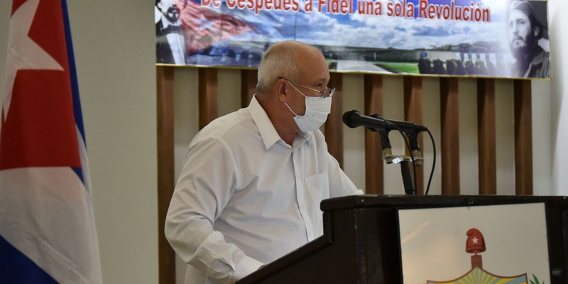Encuentro con dirigentes provinciales y municipales - Ciego de Avila
