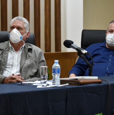 Encuentro con dirigentes provinciales y municipales - Ciego de Avila