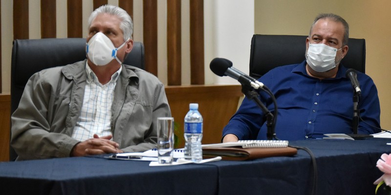 Encuentro con dirigentes provinciales y municipales - Ciego de Avila