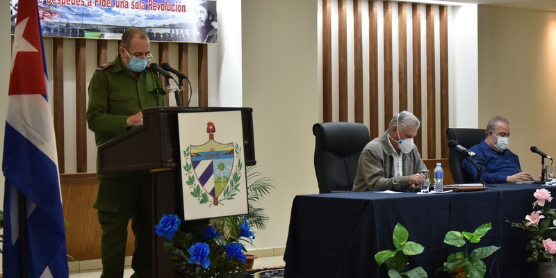 Encuentro con dirigentes provinciales y municipales - Ciego de Avila