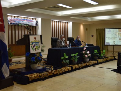 Encuentro con dirigentes provinciales y municipales - Ciego de Avila
