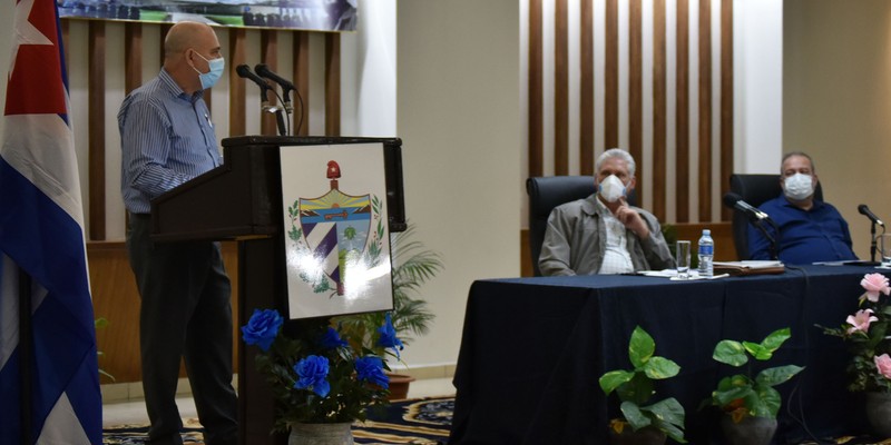 Encuentro con dirigentes provinciales y municipales - Ciego de Avila