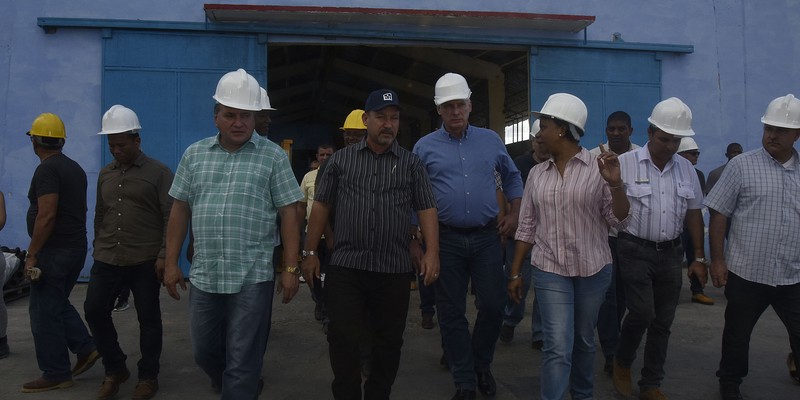 Visita del Consejo de Ministros encabezada por Díaz-Canel a Ciego de Avila
