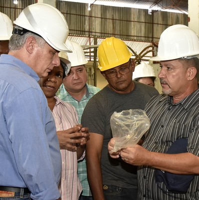 Visita del Consejo de Ministros encabezada por Díaz-Canel a Ciego de Avila
