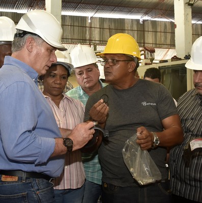 Visita del Consejo de Ministros encabezada por Díaz-Canel a Ciego de Avila