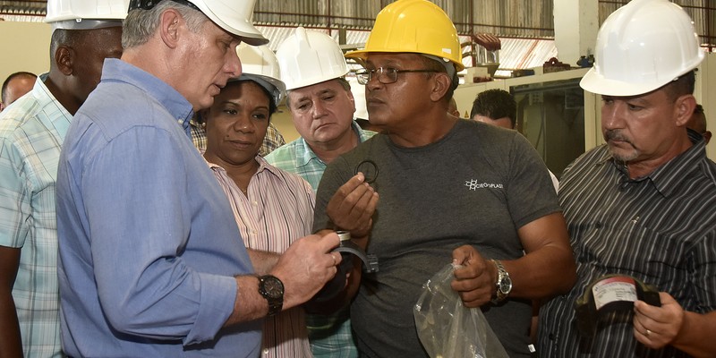 Visita del Consejo de Ministros encabezada por Díaz-Canel a Ciego de Avila