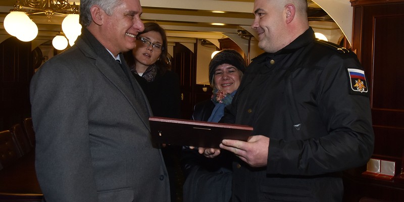 Visita de Trabajo de Díaz-Canel a San Petersburgo, Rusia