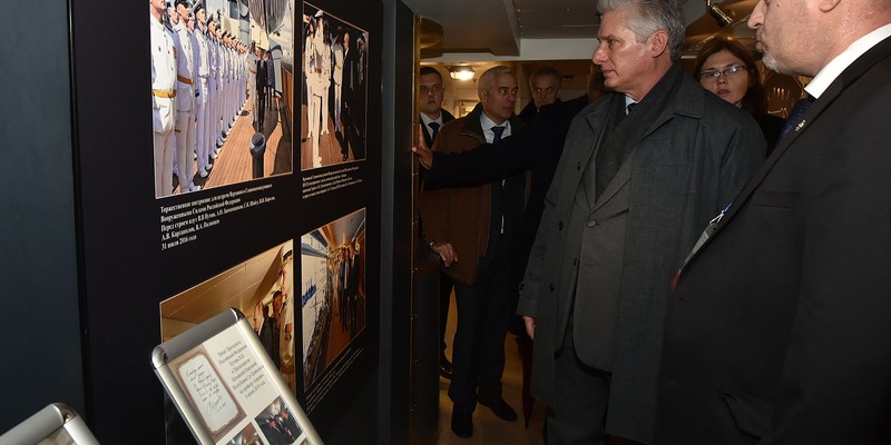 Visita de Trabajo de Díaz-Canel a San Petersburgo, Rusia