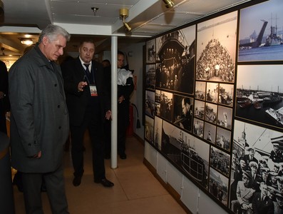 Visita de Trabajo de Díaz-Canel a San Petersburgo, Rusia