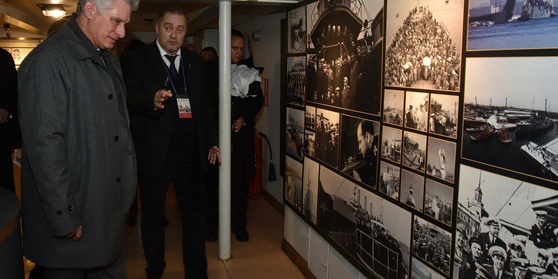 Visita de Trabajo de Díaz-Canel a San Petersburgo, Rusia