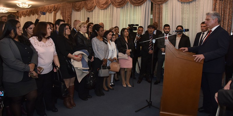 Visita de Trabajo de Díaz-Canel a Moscú, Rusia