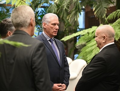 Recibe Díaz-Canel cartas credenciales de embajadores de diez países