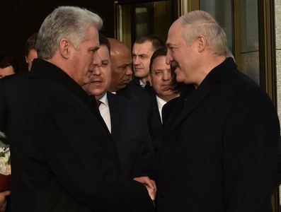 El presidente de la República de Cuba Miguel Díaz-Canel Bermúdez realiza visita oficial a Belarús