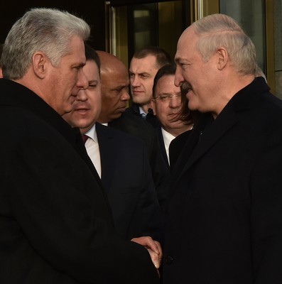 El presidente de la República de Cuba Miguel Díaz-Canel Bermúdez realiza visita oficial a Belarús