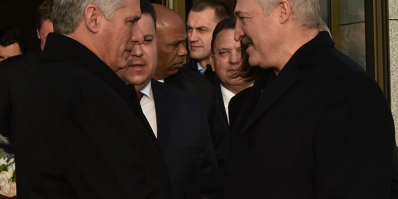 El presidente de la República de Cuba Miguel Díaz-Canel Bermúdez realiza visita oficial a Belarús