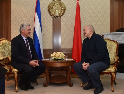 El presidente de la República de Cuba Miguel Díaz-Canel Bermúdez realiza visita oficial a Belarús