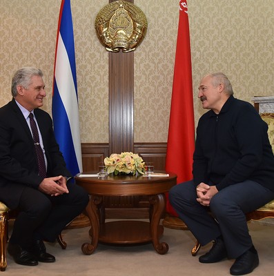 El presidente de la República de Cuba Miguel Díaz-Canel Bermúdez realiza visita oficial a Belarús