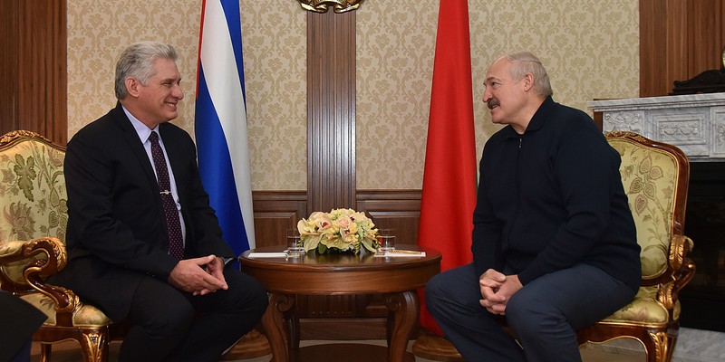 El presidente de la República de Cuba Miguel Díaz-Canel Bermúdez realiza visita oficial a Belarús