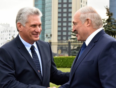 El presidente de la República de Cuba Miguel Díaz-Canel Bermúdez realiza visita oficial a Belarús
