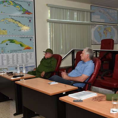 Destaca Presidente cubano carácter popular del Ejercicio Meteoro 2019