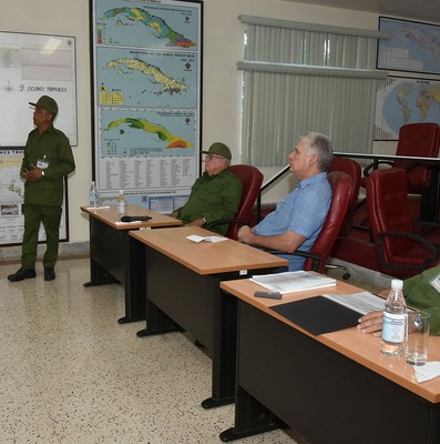 Destaca Presidente cubano carácter popular del Ejercicio Meteoro 2019
