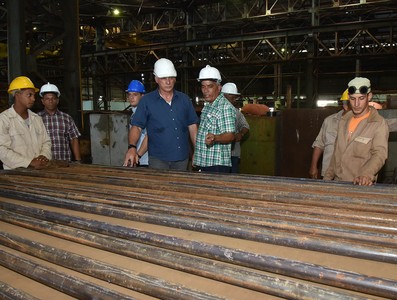 Segunda visita gubernamental a Villa Clara