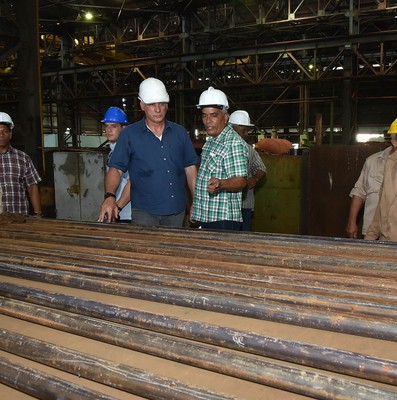 Segunda visita gubernamental a Villa Clara