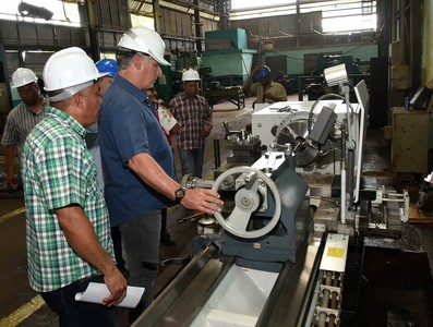 Segunda visita gubernamental a Villa Clara