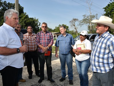 Visita Gubernamental a la provincia de Granma