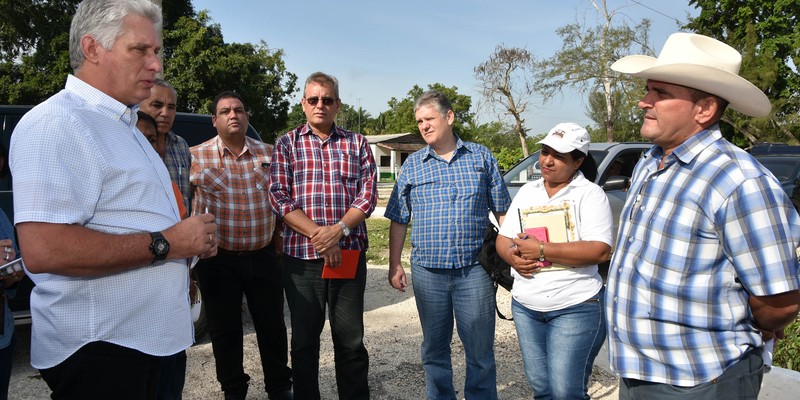 Visita Gubernamental a la provincia de Granma