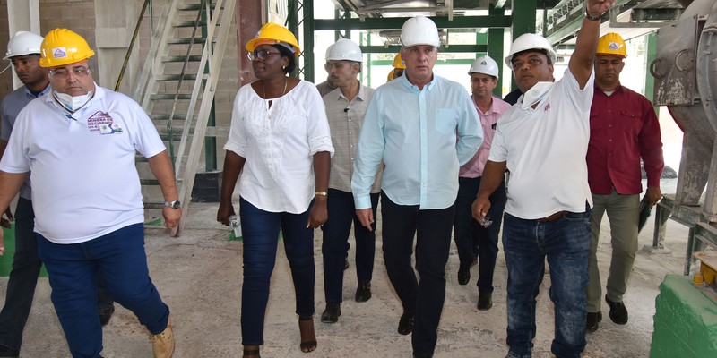 Segunda Visita Gubernamental encabezada por Díaz-Canel a la provincia Mayabeque