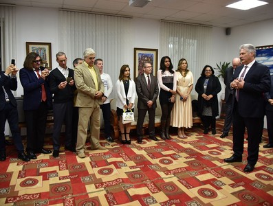 El presidente de la República de Cuba Miguel Díaz-Canel Bermúdez realiza visita oficial a Belarús