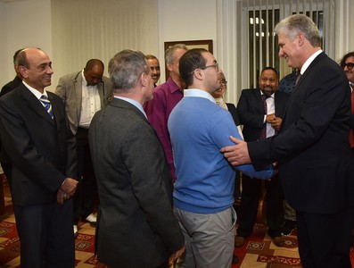 El presidente de la República de Cuba Miguel Díaz-Canel Bermúdez realiza visita oficial a Belarús