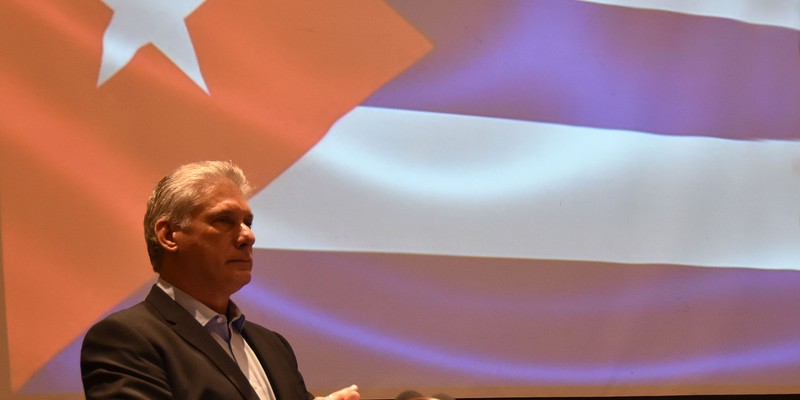 Visita Díaz-Canel a la Argentina