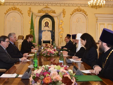 Visita de Trabajo de Díaz-Canel a Moscú, Rusia