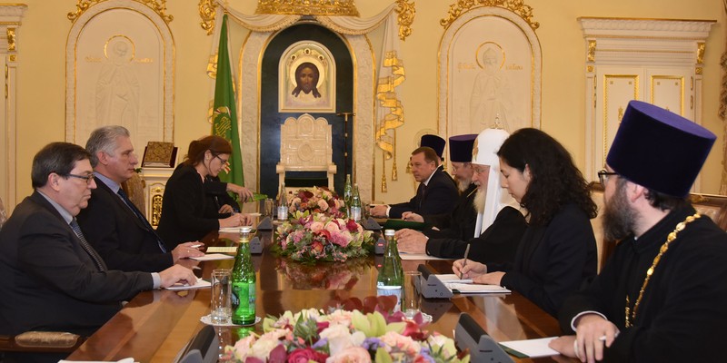 Visita de Trabajo de Díaz-Canel a Moscú, Rusia