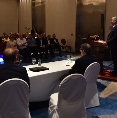 Visita Díaz-Canel a la Argentina