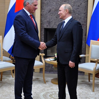 Visita de Trabajo de Díaz-Canel a Moscú, Rusia