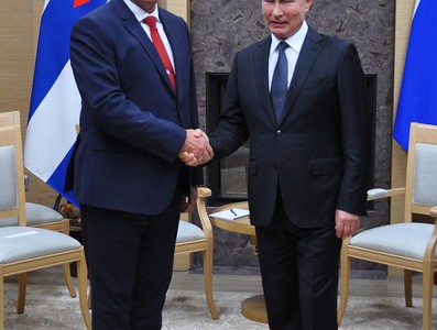 Visita de Trabajo de Díaz-Canel a Moscú, Rusia