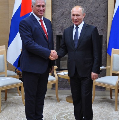 Visita de Trabajo de Díaz-Canel a Moscú, Rusia