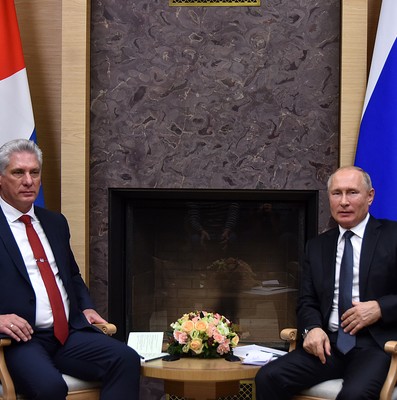 Visita de Trabajo de Díaz-Canel a Moscú, Rusia