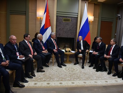 Visita de Trabajo de Díaz-Canel a Moscú, Rusia