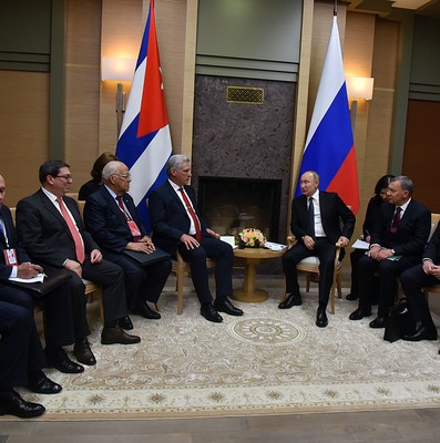 Visita de Trabajo de Díaz-Canel a Moscú, Rusia