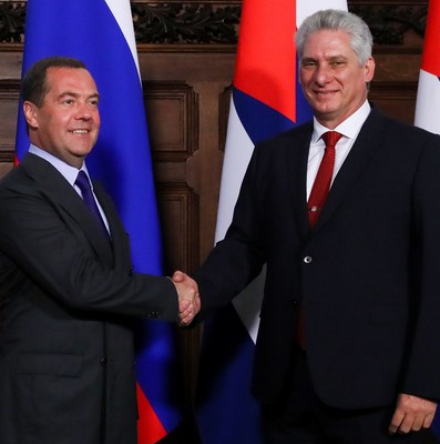 Visita de Trabajo de Díaz-Canel a Moscú, Rusia