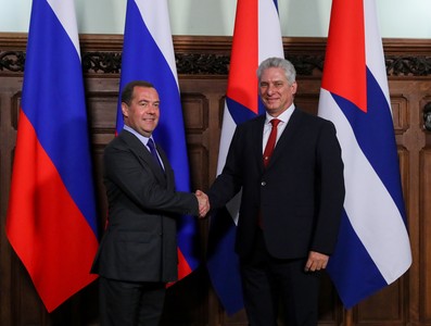 Visita de Trabajo de Díaz-Canel a Moscú, Rusia
