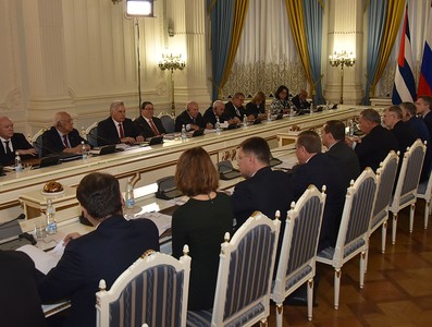 Visita de Trabajo de Díaz-Canel a Moscú, Rusia