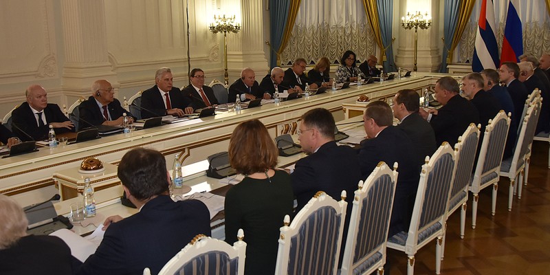 Visita de Trabajo de Díaz-Canel a Moscú, Rusia