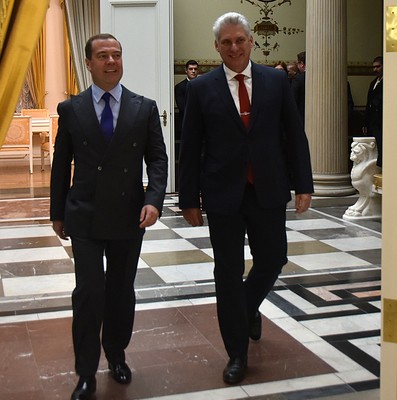 Visita de Trabajo de Díaz-Canel a Moscú, Rusia