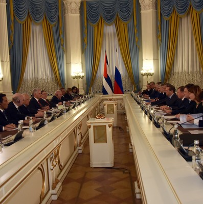 Visita de Trabajo de Díaz-Canel a Moscú, Rusia